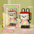 Miniatyrbillede 1 af 4: Labubu Byggeklodser Mini Model Labubu Partikel og Mikro Partikel Blind Box Legetøj Børns Håndlavede Diy Puslespil Fødselsdagsgave 6925