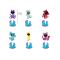 Miniatyrbild 4 av 5: Leende Critters Födelsedagsfest Dekoration Ballong Banner Cake Topper Party Supplies Baby Shower