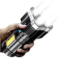 Miniatyrbild 1 av 7: Super Bright 10000000lm Torch Led Ficklampa USB Uppladdningsbar Ta