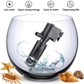 Miniatyrbild 1 av 5: Dränkbar akvariepump med filter 2W 200L/H Filter Vattenpump Hydroponisk dammtank 15 x 7,5 cm BPS-6078