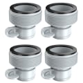 Miniatyrbild 1 av 7: Adapter B för Intex Pool, 1,25" till 1,5" typ B slangadaptrar för pumpar och saltvattensystem (4st)
