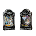 Miniatyrbild 2 av 7: Halloween Pumpkin Pop Fidget Toys, 5-pack Push Pops Bubble Fidge