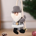 Miniatyrbild 2 av 4: 3 julgransprydnader med klockor Old Man Snowman Älgdocka 20,5*10,5 cm