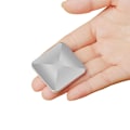 Miniatyrbild 3 av 4: Flip Toy, Desktop Pocket Stress Relieve Fingertip Decompression Toy For Car Office, Metal Fingertip, Decompression Pocket Energy Fyrhörning Argent