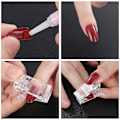 Miniatyrbild 7 av 7: 15 st Nagelklämma: Nagelspetsklämma för snabbbyggnad Polygelspikformer Nagelklämmor Kit för polygel Finger Nail Extension UV LED Builder Clamps Manikyr