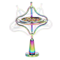Miniatyrbild 3 av 4: Metall Mekaniskt Gyroskop Fingertop Decompression Gyroscope Creative Balanced Gyroscope, Guld