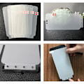 Miniatyrbild 3 av 5: 2 pcs Heltäckande hydrogelfilm för iPhone 16-serien  Matte Clear skärmskyddsfodral för iPhone 16E