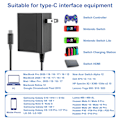 Miniatyrbild 2 av 7: Nintendo Game Console Adapter Laddare SWITCH Fire Bull ns Handle Base Power Charger (1 Pack)