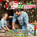 Miniatyrbild 3 av 7: Adventskalender 2023 för pojkar, leksaksbilar Julklappar till 3-10 år gamla pojkar Leksaker Byggleksaker för 3 4 5 6-åringar Xmas presenter leksaker