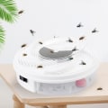 Miniatyrbilde 2 av 3: Elektrisk fluefelle Effektiv fysisk fluefanger Insektfeller Automatisk innendørs utendørs fluefanger Skadedyrinsektfanger