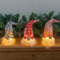 Miniatyrbild 5 av 5: Julbroderad bordsflagga, bordsduk, duk, urholkad universalhandduk, ny matsalsmatta i polyester 38*148CM