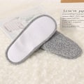 Miniatyrbillede 4 af 4: Indendørs bomuldssko til mænd Memory Foam Hjemmesko Vaskbare sko Hjemmesko Hjemmesko Skridsikre gummisåler