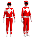 Pikkukuva 2 / 3: Uusi aikuisten lasten Power Rangers Mighty Morphin haalari juhliin red 150