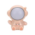 Miniatyrbillede 1 af 4: Astronaut Natlampe LED Farverig Farveskiftende Sengelampe USB natlampe (orange)