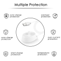 Miniatyrbilde 3 av 5: Lader for Oral B tannbørste, Universell elektrisk tannbørstelader Lett bærbar ABS-erstatningsholder passer A