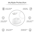 Miniatyrbillede 3 af 5: Oplader til Oral B tandbørste, Universel elektrisk tandbørsteoplader Let bærbar ABS-erstatningsholder passer til A