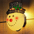 Miniatyrbild 1 av 6: Snowman Christmas veranda lampskärm Snowman utomhus lampskärm Snowman för semester veranda belysning Juldekoration lampskärm Garage, veranda, front doo
