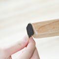 Miniatyrbillede 2 af 5: Skridsikre selvklæbende gummifødder, sorte møbel- og stolepuder, gulvbeskyttere (12 stk., firkantede)