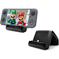 Miniatyrbild 2 av 4: Switch Lite Laddningsställ - Mini Charging Display Dock med USB Typ C-port för Nintendo Switch/Switch Lite 2019 Portable Gaming System (svart)