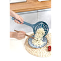 Pikkukuva 6 / 6: Monitoiminen suuri lävikkö, kestää korkeita lämpötiloja, kotitalousnuudelikeitto, korkeita lämpötiloja kestävä pitkä kahva, liukumaton dumpling-wonton-keitin