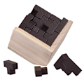 Miniatyrbillede 1 af 7: Originalt 3D træpuslespil. Genius Skill Builder Tee. Uddannelse