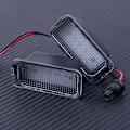 Miniatyrbillede 1 af 5: 2 stk. LED nummerpladelys hvid til Ford Fiesta Focus Galaxy C-Max