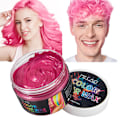 Pikkukuva 1 / 2: Hiusten värjäysvaha, värivaha Pomades Luonnollinen hiusten värjäysvaha Cosplay Barbie-jauhe