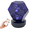 Miniatyrbilde 1 av 6: Galaxy Stjernenattlys Himmellysprojektor, LED-stjerner Original Hjem P