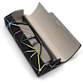Miniatyrbild 4 av 5: Dazzling Lattice Case, Portabelt case, Modeglasögon Hårt Case, Unisex