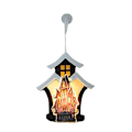 Miniatyrbilde 1 av 7: Halloween Gresskarlykt, Gresskar Flaggermus Spøkelse Dekorlampe