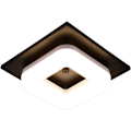 Miniatyrbillede 6 af 6: 12W LED Loftlampe, Nem at Installere Hvidt Lys Moderne Sort Firkantet Overflademonteret Lys Lampe