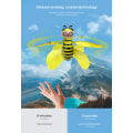 Pikkukuva 3 / 7: 10cm Mini Lentävä Mehiläinen RC drone Siivillä Käden Tunnistava Induktio Helikopteri Elektroninen Malli Nelikopteri drohne Lelut Lapsille