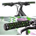 Miniatyrbilde 4 av 6: 1 Par MTB Håndtakgrep, acex Ergonomisk Sykkelgrep 2 Endestykker, Sklisikkert MTB-grep med Dobbel Lås 22mm Diameter, Grønn