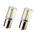 Miniatyrbillede 1 af 5: 2 stk. 1156 BA15S P21W COB LED Indvendige Lyspærer Baglygte Baklys Bremselys, Varm Hvid
