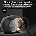 Miniatyrbild 5 av 5: Bärbara Bluetooth högtalare Subwoofer Stereo HiFi-ljud TWS Handsfree TF USB högtalare (blå)