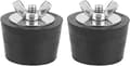 2 stycken Vinterpluggar för pool, Gummi Expansionsplugg 38mm/1.5in för Vinter Pool Spa Rördelar Underhåll