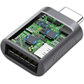 Miniatyrbilde 6 av 6: USB C til USB Adapter (2-pakning), USB-C til USB 3.0 Adapter, USB Type-C til USB Adapter, (Svart)