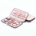 Miniatyrbild 4 av 4: Manikyr Set Nagelklippare Kit Professionellt grooming Kit 7 i 1 Professionell personlig set med lyxigt case Presenter för kvinnor Hustru Gi