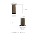 Miniatyrbild 3 av 7: Kaffe- och espressobryggare - gör snabbt utsökt kaffe utan bitterhet - 1 till 3 koppar per pressning