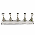 Miniatyrbild 2 av 5: 2-pack akryl fingernagel DIY Nail Art Display Stand Training Finger Practice Display Stand (2 x S, Silver)