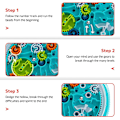 Miniatyrbillede 6 af 7: Mind Puzzles til børn 3-8, 3D Maze Puzzle til børn, Brain Teasers Gravity Ball Game Maze Ball Puzzle Legetøjsgaver