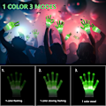 Miniatyrbilde 2 av 6: LED Hansker Skjelett Blinkende Lysende Leker for Gutter Jenter Barn Tenåring Fest/Lysshow/Glow Party/Halloween/Jul/Bursdagsgave