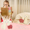 Miniatyrbild 6 av 6: 2 delar plysch alpacka leksak 11 tums lama gosedjur Mjuk alpacka gosedjur Rosa lama plysch alpacka gosedjur (vit, rosa)
