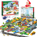 Miniatyrbild 1 av 7: Adventskalender 2023 för pojkar, leksaksbilar Julklappar till 3-10 år gamla pojkar Leksaker Byggleksaker för 3 4 5 6-åringar Xmas presenter leksaker