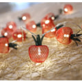 Miniatyrbild 5 av 6: 10 LED Apple String Lights Metal Mesh Batteridrivna Fairy Lights för sovrum bröllop Inomhus Utomhus Hem Party