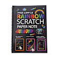 Miniatyrbild 5 av 6: 10 stycken Large Scratch Book Barns DIY Colorful Scratch Pai
