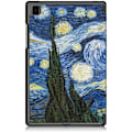 Miniatyrbilde 3 av 5: Samsung Galaxy Tab S6 Lite 10.4 2020 SM-P610 / SM-P615 Nettbrettdeksel, Slankt Tri-Fold Hardt Deksel for Galaxy Tab S6 Lite 10.4 tommer - Stjernehimmel