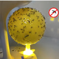 Miniatyrbillede 2 af 3: Frugtflue Bolde Flue Bold Fælde Klæbrig insektbold hveps Myggebold Fælde Insektfælde oplyst version 1 pack