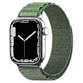 Pikkukuva 1 / 3: Alpine Loop urheiluranneke Apple Watch Ultra 49mm Series 8 7 6 Se vihreälle