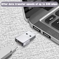 Pikkukuva 3 / 5: USB C Naaras - USB Uros Adapteri 3-pakkaus, Type C - USB A Laturikaapelisovitin iPhonelle, Airpodeille